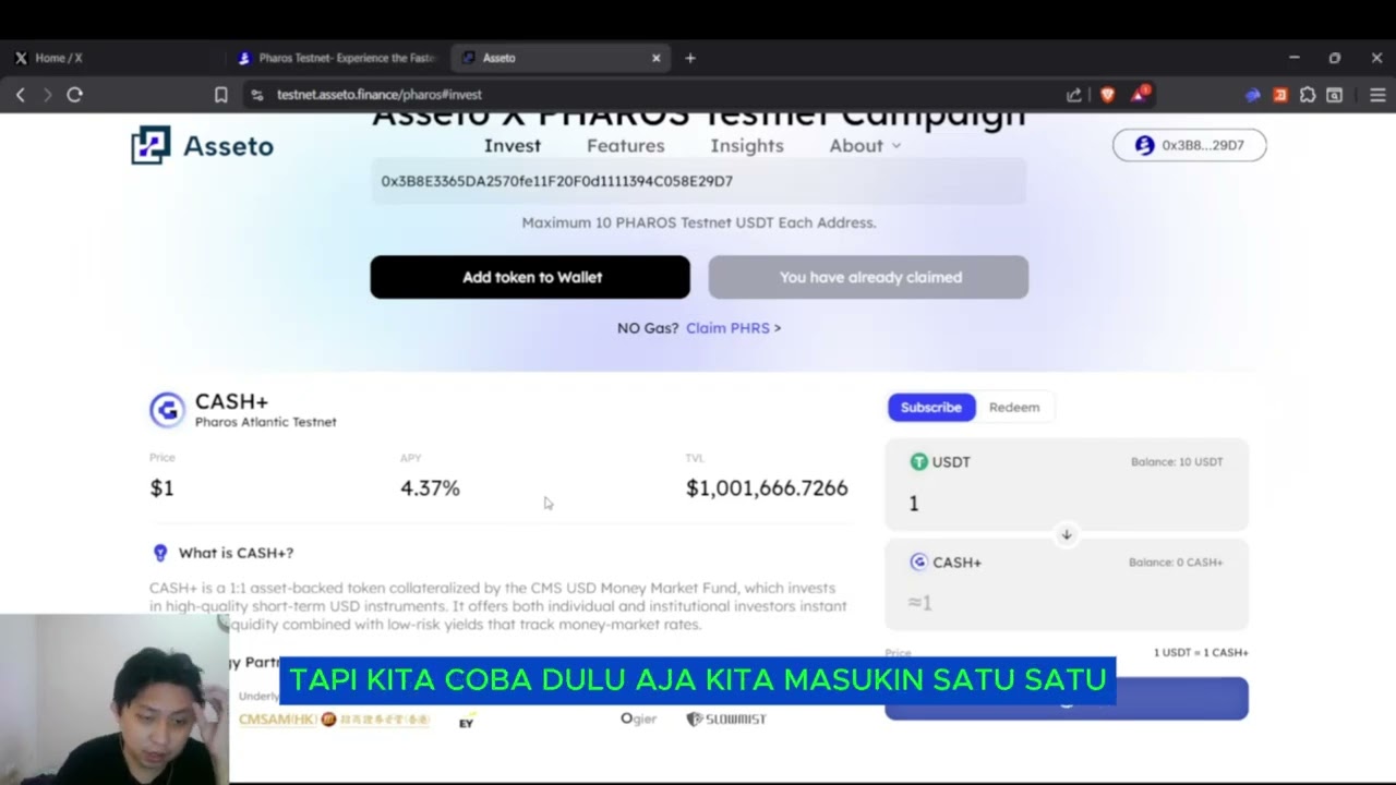 TUTORIAL AIRDROP PHAROS NETWORK: UPDATE ATLANTIC TESTNET