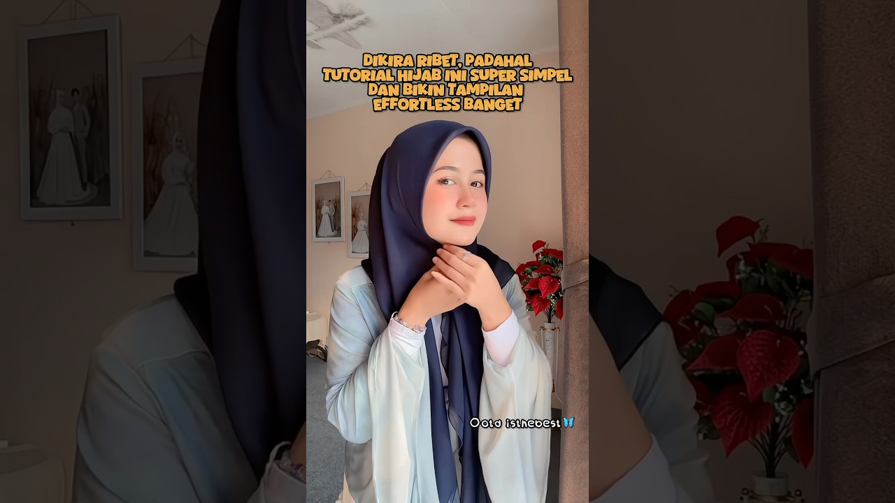 Tutorial hijab simpel 