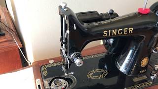 OVERHAUL SERIES # 5: How to Install a New Oil Wick in a Singer 99, Singer 66, & Singer 185