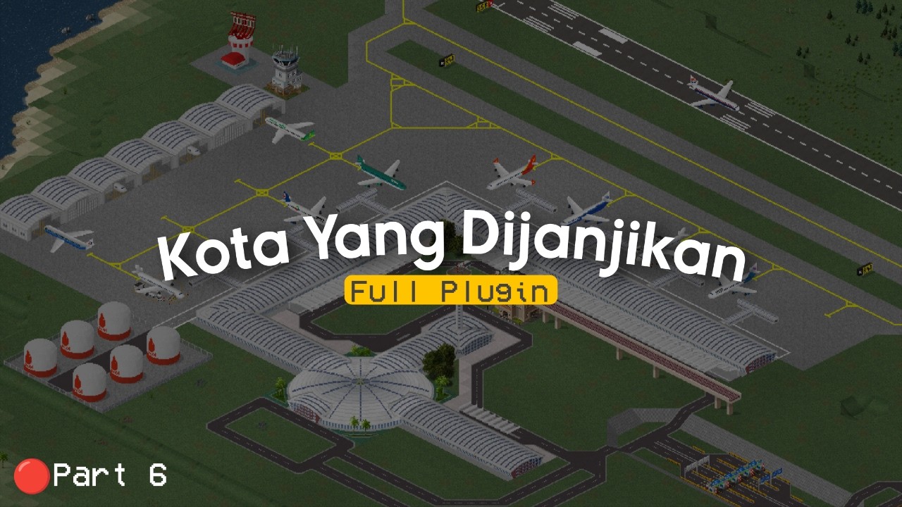 🔴 PART 6 - Bikin Kota Estetik Full Plugin di TheoTown