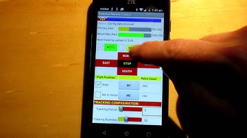 DarkBlue - Bluetooth Dual Axis Solar Tracker Android App