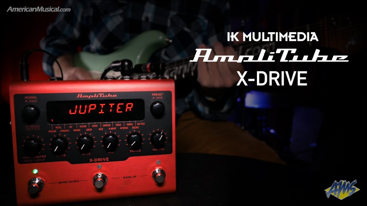 IK Multimedia AmpliTube X-Drive - AmericanMusical.com - YouTube