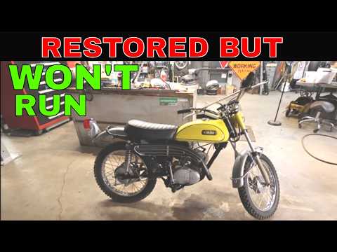 1970 Yamaha Enduro Won't Start After Restoration. it's My Turn To Fix it.