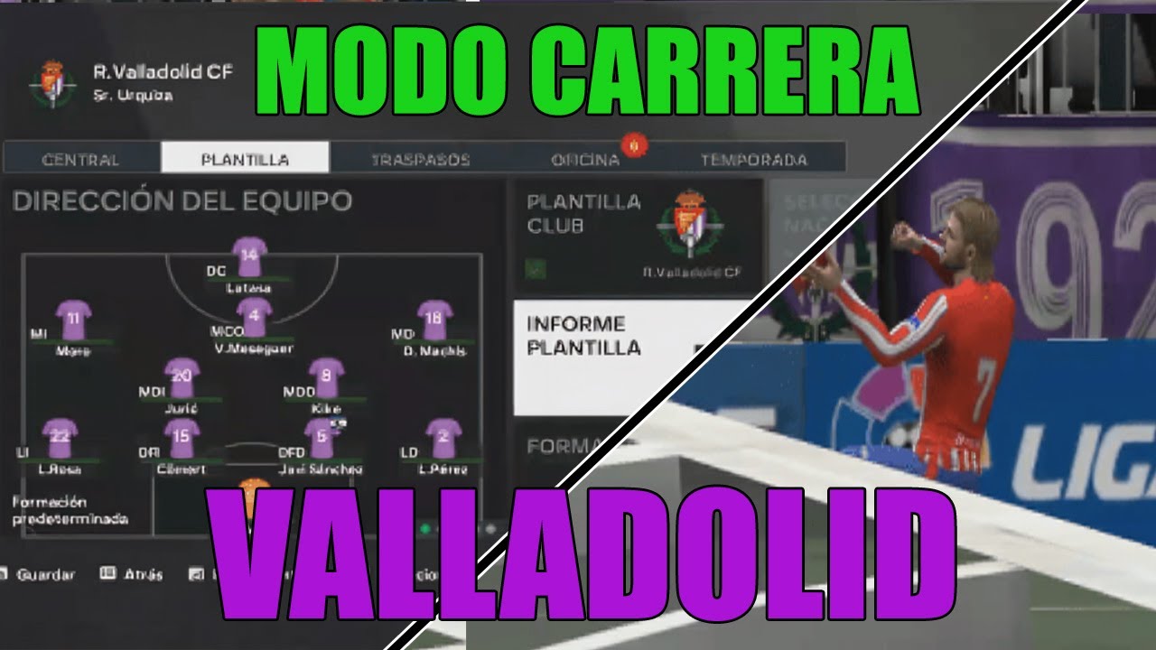 INTENTANDO RECONSTRUIR REAL VALLADOLID/ un comienzo terrible... Fifa 14 - Mod 25