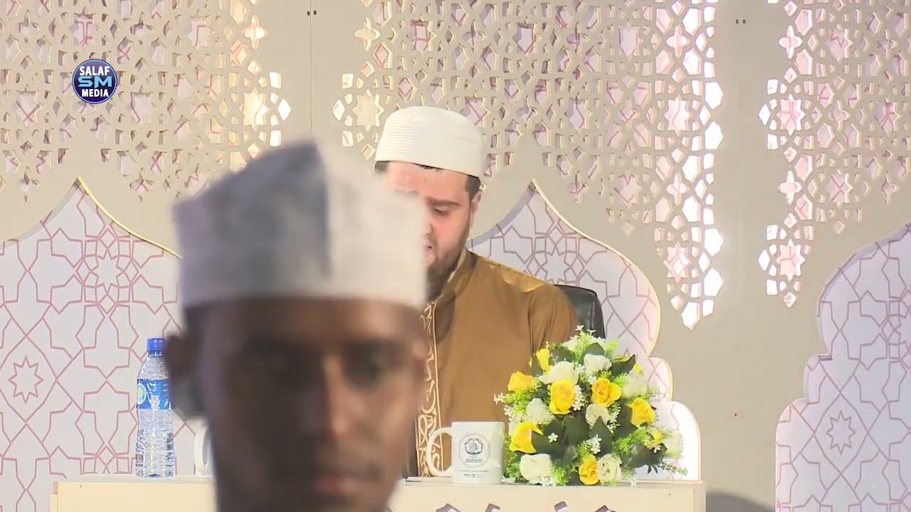 المتسابق الفائز بالمركز 3 احمد محمد عمر  من سوريا في جائزة الشيخ علي الصوفي للقرءان الكريم 2023