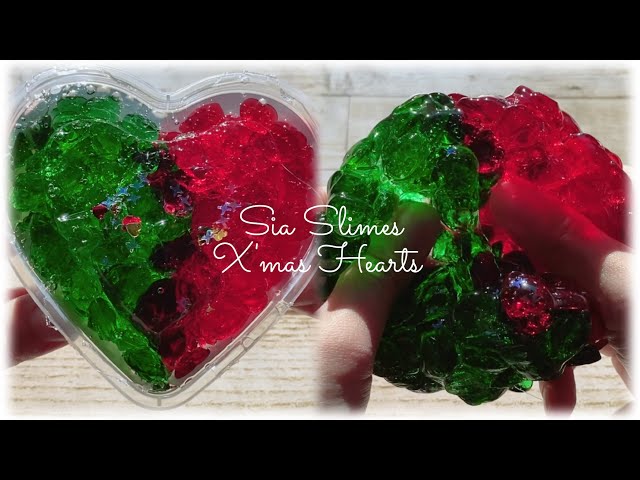 【ASMR】Siಇ Slimes様の💚X'mas Hearts♥️レビュー MerryX'mas