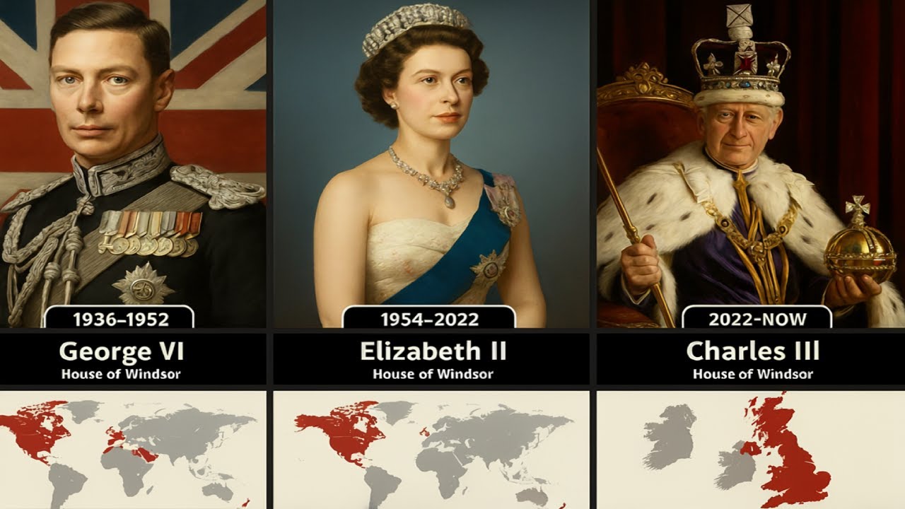 Timeline of English & British Monarchs (871–2025)