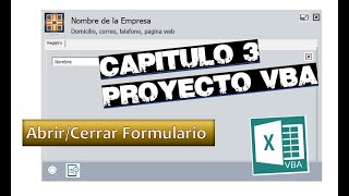 03✅DISEÑO DEL FORMULARIO Y CONTROLES✅MI PRIMER PROYECTO EN VISUAL BASIC PARA APLICACIONES▶️EXCEL-VBA