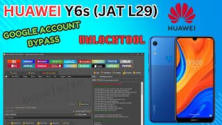 HUAWEI Y6s (JAT L29) FRP/GOOGLE ACCOUNT BYPASS WITH UNLOCKTOOL HUAWEI Y6s (JAT L29) FRP/GOOGLE ACCOUNT BYPASS WITH UNLOCKTOOL