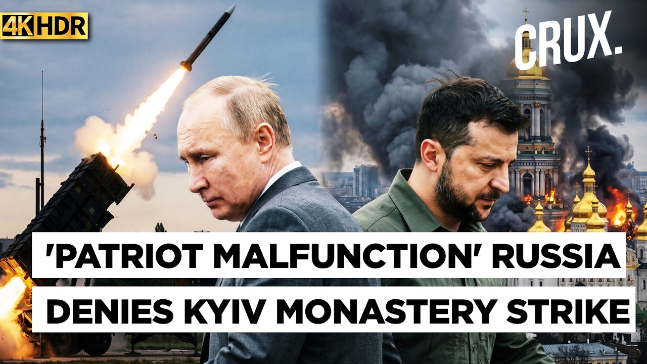 Russia Claims Patriot Missile Sparked Kyiv Monastery Fire As Ukraine Slams 'Anti-Christ Putin'