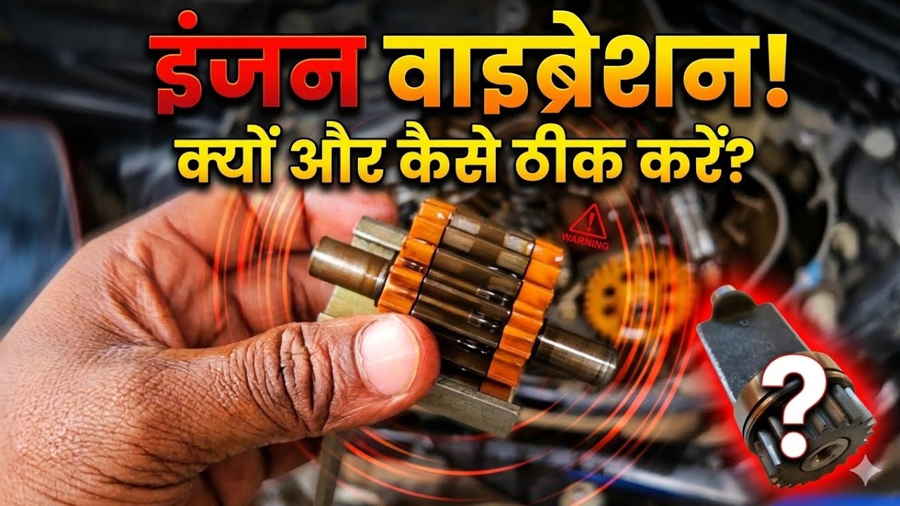 असली वजह मिल गई ! इंजन वाइब्रेशन की  🛠️ | Engine Vibration Problem Solve _ qasim auto