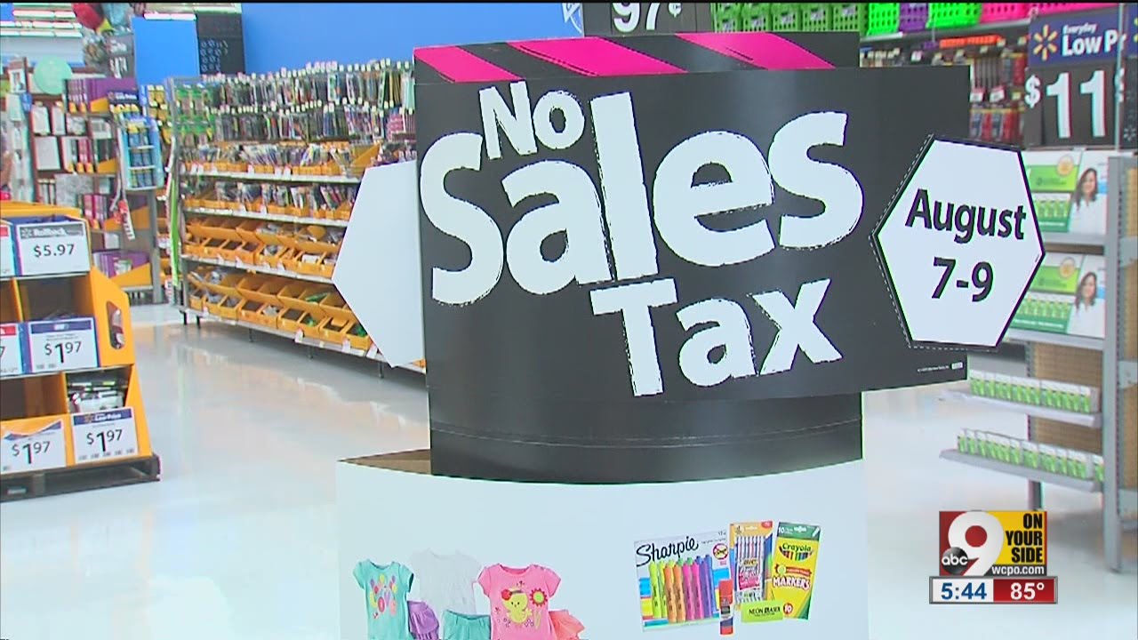 How Kroger is celebrating Ohio's first sales tax holiday - YouTube