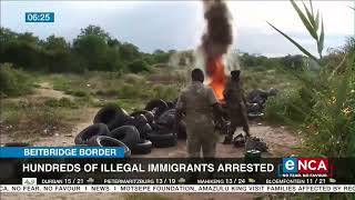 Hundreds of illegal immigrants arrested at Beitbridge Border Post