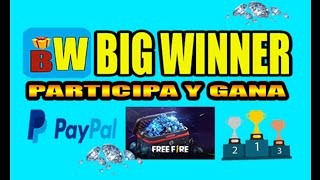 Big Winner Nueva App Para Ganar diamantes💎 Gratis Para free fire y otros premios ✅💎 screenshot 4