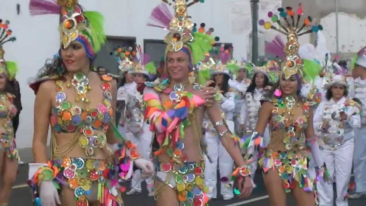 COMPARSA LOS YAISEROS 2014 - ENTIERRO DE LA SARDINA DE ARRECIFE-LANZAROTE