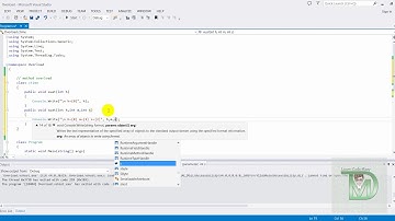 Chapter Class: Method Overload In OOPs (Nạp chồng phương thức trong Lập trình Hướng đối tượng )