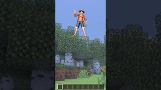 Como invocar a Monkey D  Luffy en Minecraft