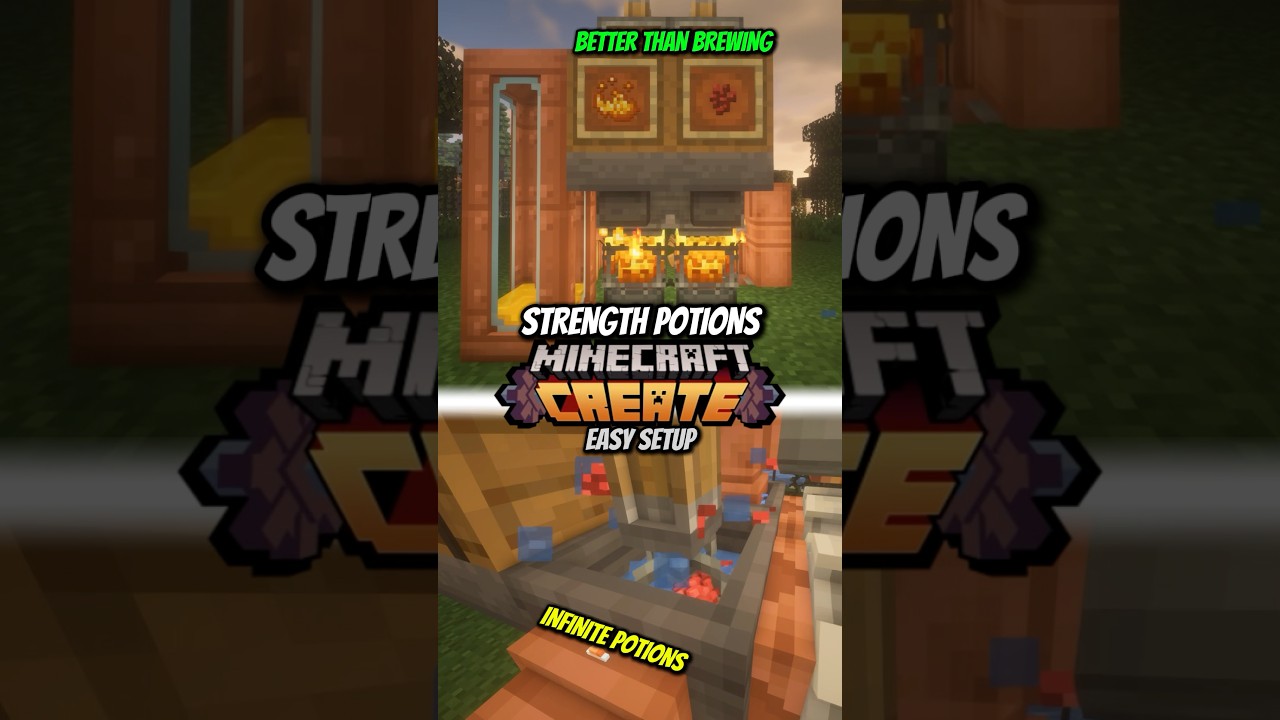Strength Potions Create Mod 