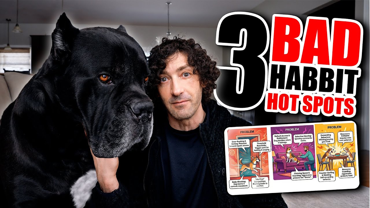 3 проблемных места в процессе тренировки, которые портят вашего кане корсо.