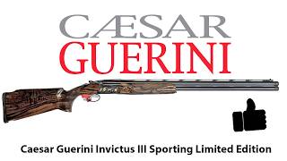 In depth look at Caesar Guerini Invictus III Sporting Limited edition 12GA! #luxuryshotguns