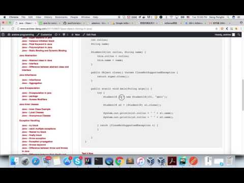 clone in java