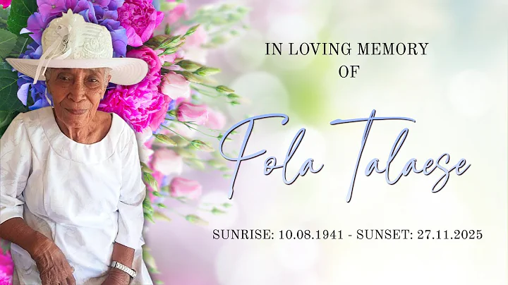 Funeral Service & Burial for Fola Talaese