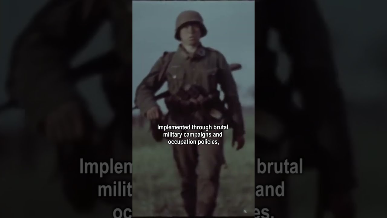 Hitler S Dark Plan For Eastern Europe After Victory Generalplan Ost