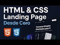 Cómo crear una Landing Page Bancaria Profesional con HTML y CSS | Tutorial Completo