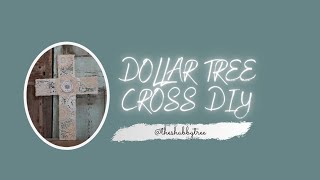 Dollar Tree Cross DIY
