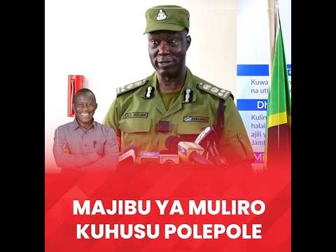 Majibu Ya Kamanda Muriro Kuhusu Humphrey Polepole Tanzania Tanzania