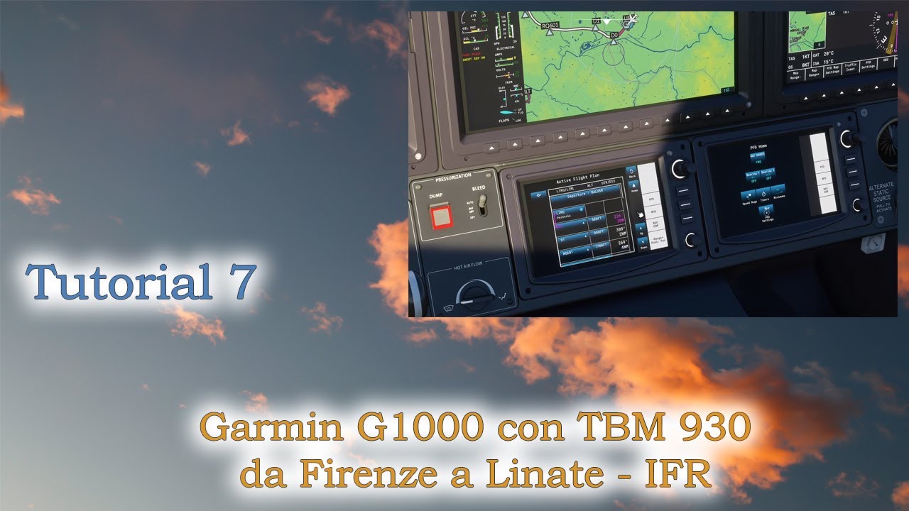 Microsoft Flight Simulator 2020 - Tutorial 7 - Garmin G1000 con TBM 930 ...
