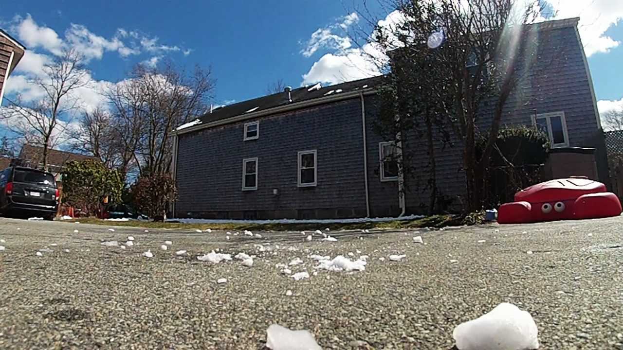 slow-mo snowball smash - YouTube