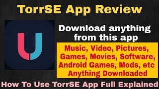 Download anything from this app | TorrSe App Review | Like - Movies, Software, Games, Apps, etc. | screenshot 4