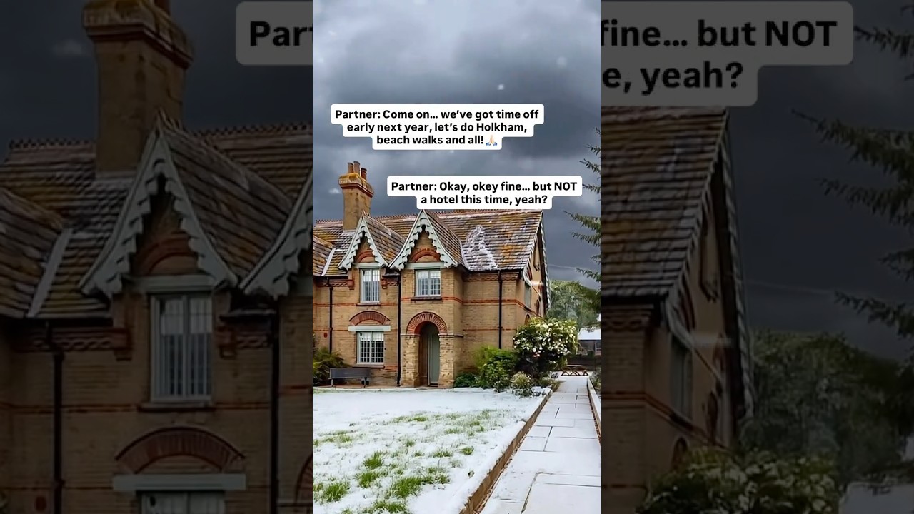 Wow! 😍 A LUXE Norfolk Holiday Cottage on the Holkham Estate close to Wells-next-the-Sea.