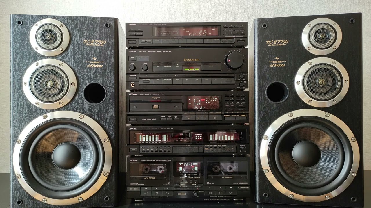 Victor UXW70コンポ Amazon | ビクター Victor ｜CD/MDLP コンポ CA-UXZ7MD ダブル4