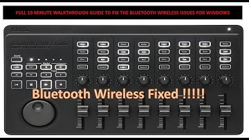 KORG NANO KONTROL STUDIO - BLUETOOTH FIXED - FULL WINDOWS WALKTHROUGH GUIDE