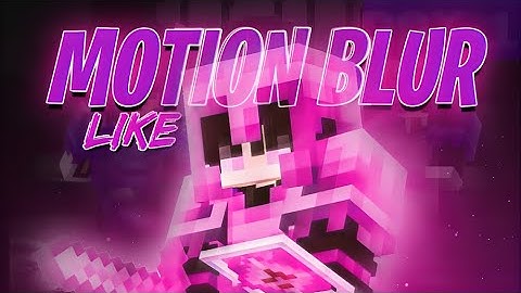 How to use Motion Blur Like @LivingLegendOP by @sideyyYT🔥 #motionblur #minecraft #livinglegend