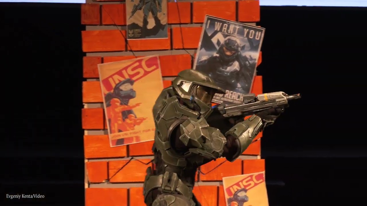 Action defile - Lama Yokohama - Halo - Master Chief