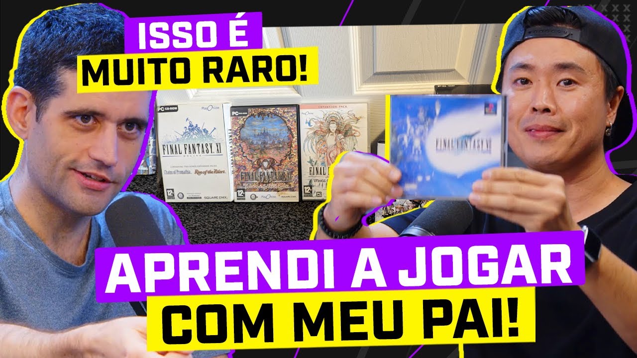 AS EDIÇÕES RARAS de FINAL FANTASY! FÃ ABRE O CORAÇÃO! - YouTube