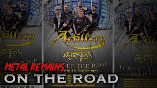 Artillery Turn Up The Rage Iberian Tour 2022 en Madrid [Metal VLOG]