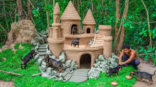 Build Medieval Castle Dog House