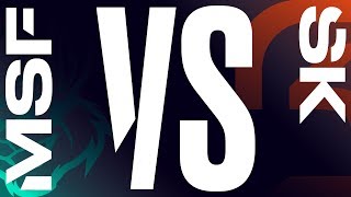 MSF vs. SK - Week 7 Day 2 | LEC Summer Split | Misfits Gaming vs. SK Gaming (2019)