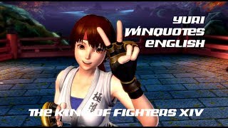 KOF XIV Yuri win quotes (English) @COMBONAUTS
