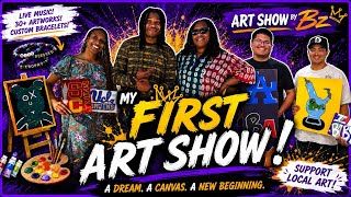 My First Art Show Experience (Sold My First Paintings!)