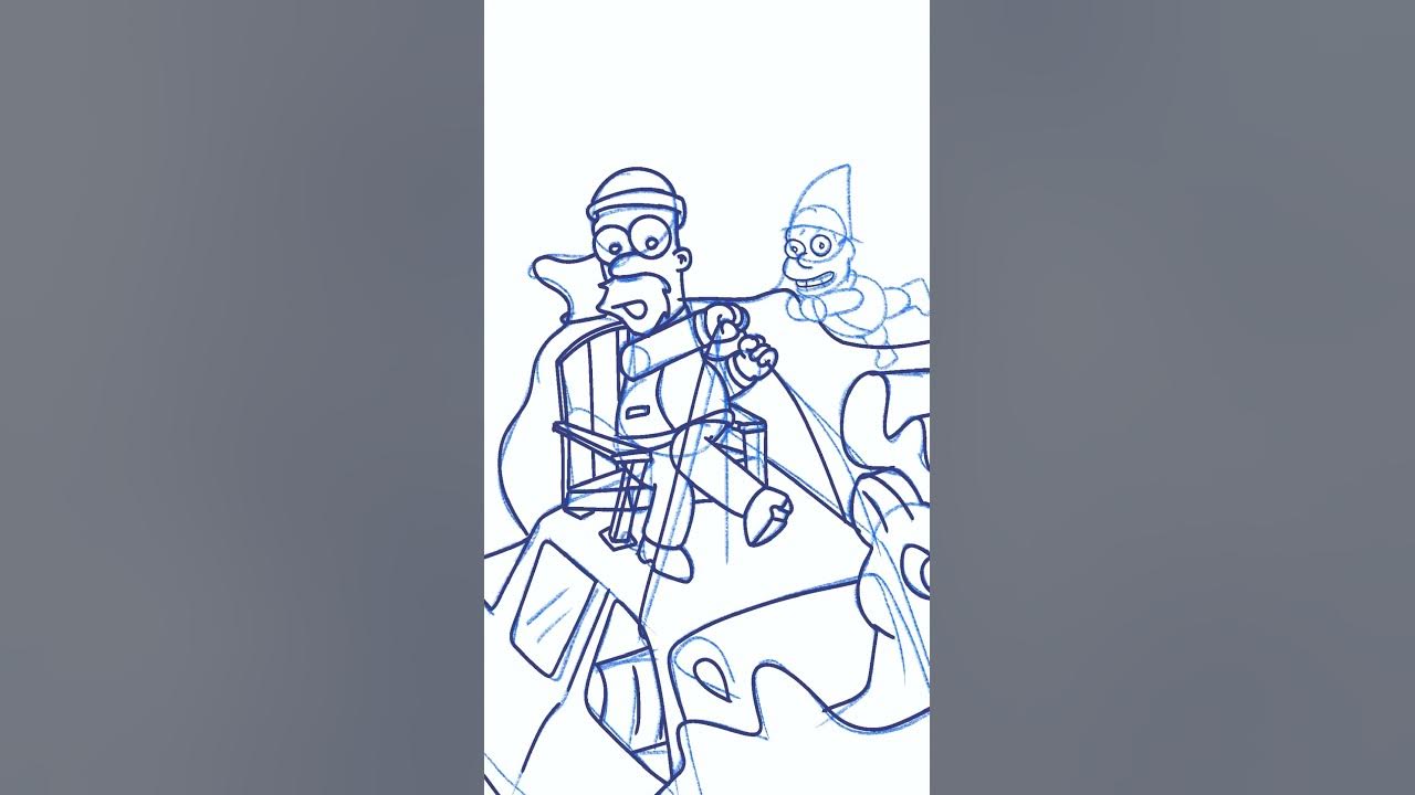 Let’s Draw The Simpsons Christmas Special Oh Come Ye Faithful YouTube