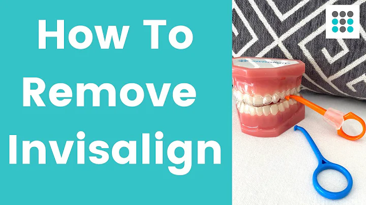 HOW TO REMOVE INVISALIGN CLEAR ALIGNERS l Dr. Meli...