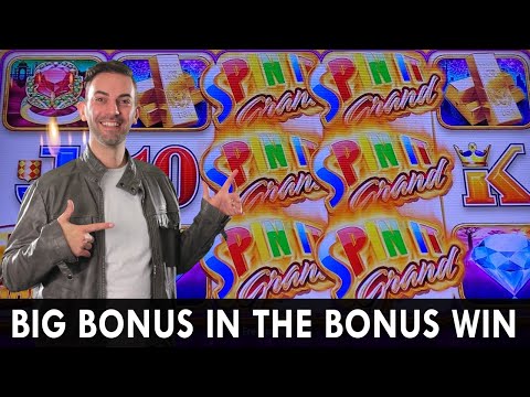 BONUS IN THE BONUS ON SPIN IT GRAND 💸 DREAMING OF BIG CASH 🎰 THE D LAS VEGAS