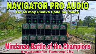 NAVIGATOR Pro Audio | Drum Dragging 1st Runner up | Isa sa may Pinaka Solid na Lakas