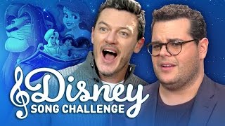 Disney Song Challenge with Josh Gad and Luke Evans