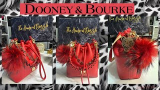 What’s in my bag? Dooney & Bourke Lucca leather drawstring crossbody bag❤️🎁